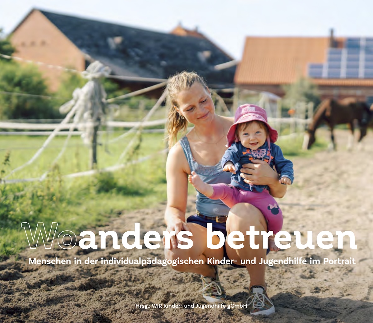 Buchcover „Woanders betreuen“